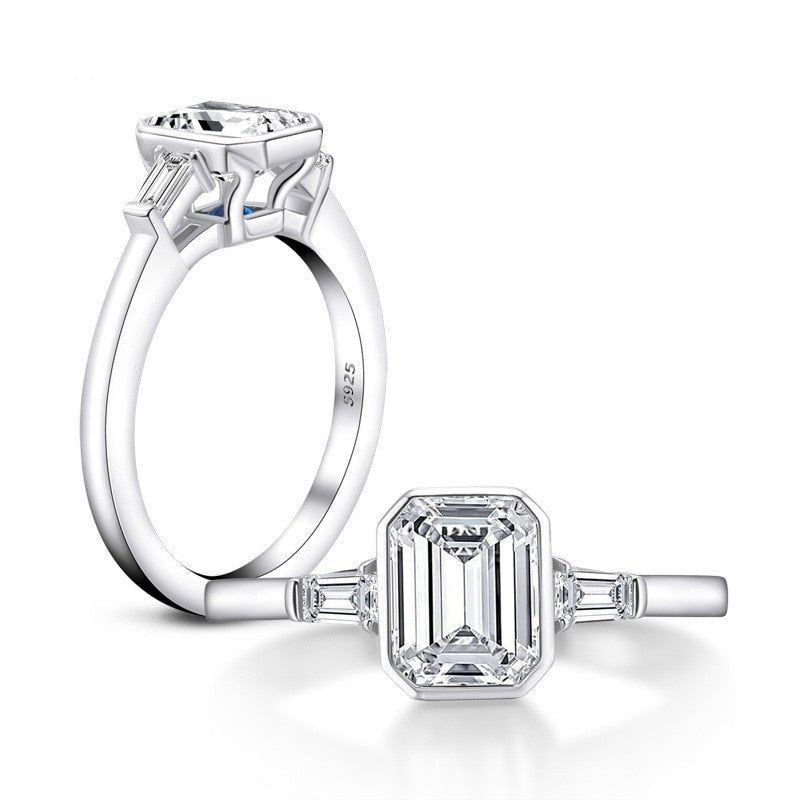 Emerald Cut Diamond Engagement Ring – Black Diamonds New York