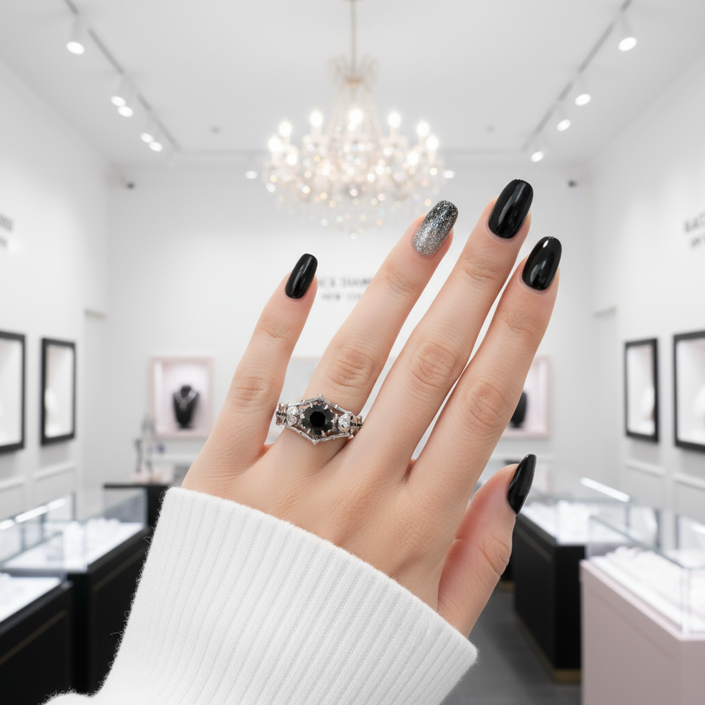 My Ride or Die Promise Ring (Biker Series)- Ct Round Cut