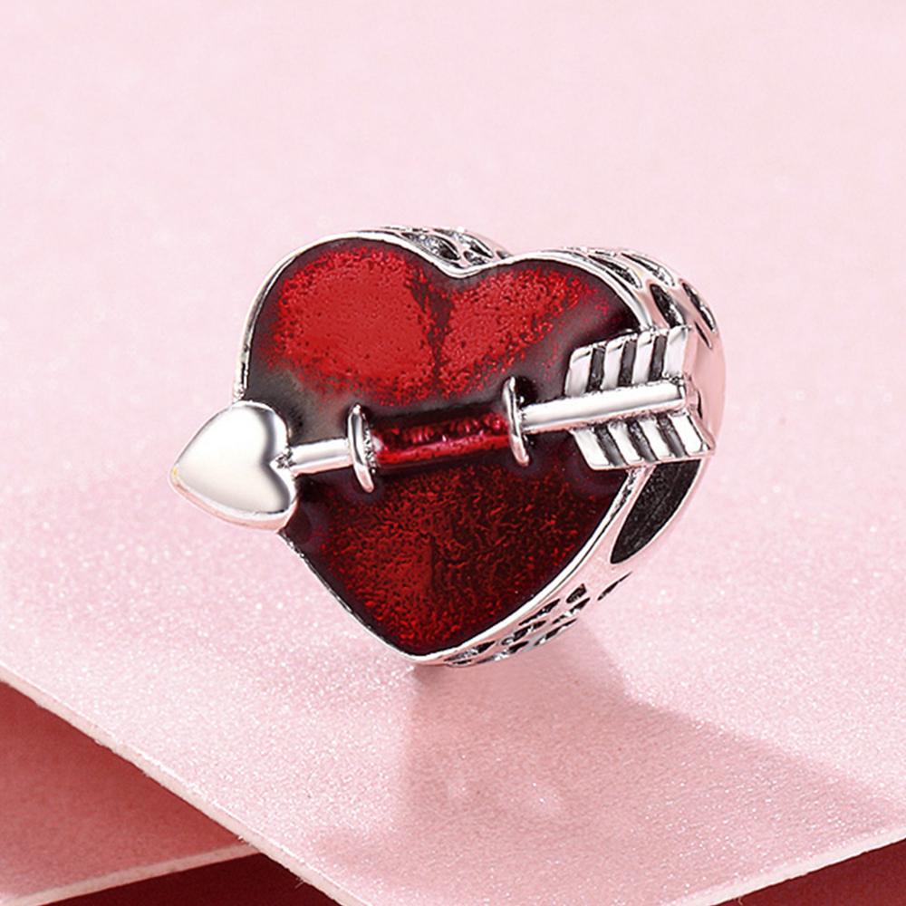 Romantic Love Heart Charm Series-Black Diamonds New York