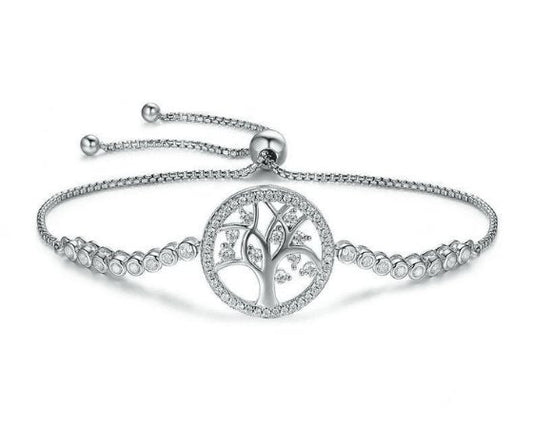 Tree of life Bolo Bracelet-Black Diamonds New York