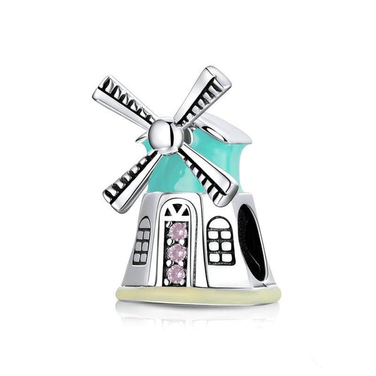 Windmill Charm-Black Diamonds New York