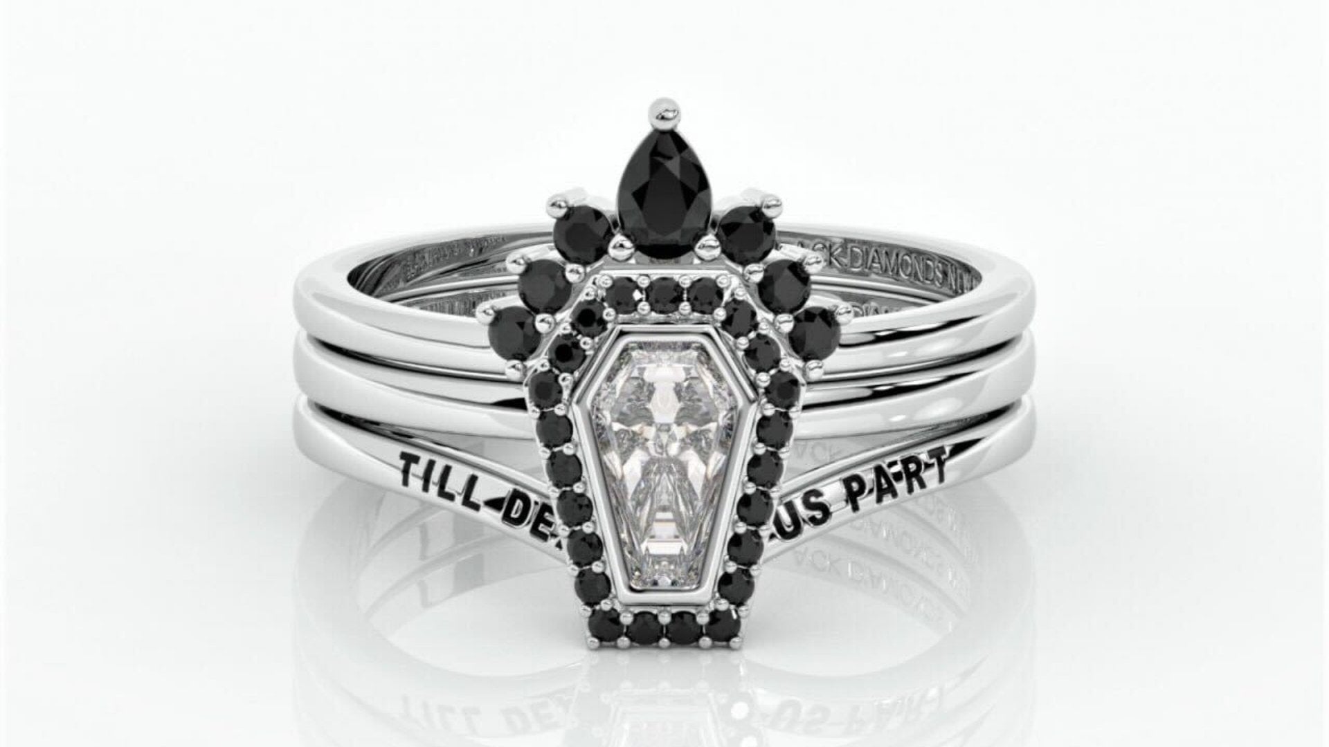 Cool New Rings 11 Cool Engagement Rings for the Modern Bride – Black Diamonds New York