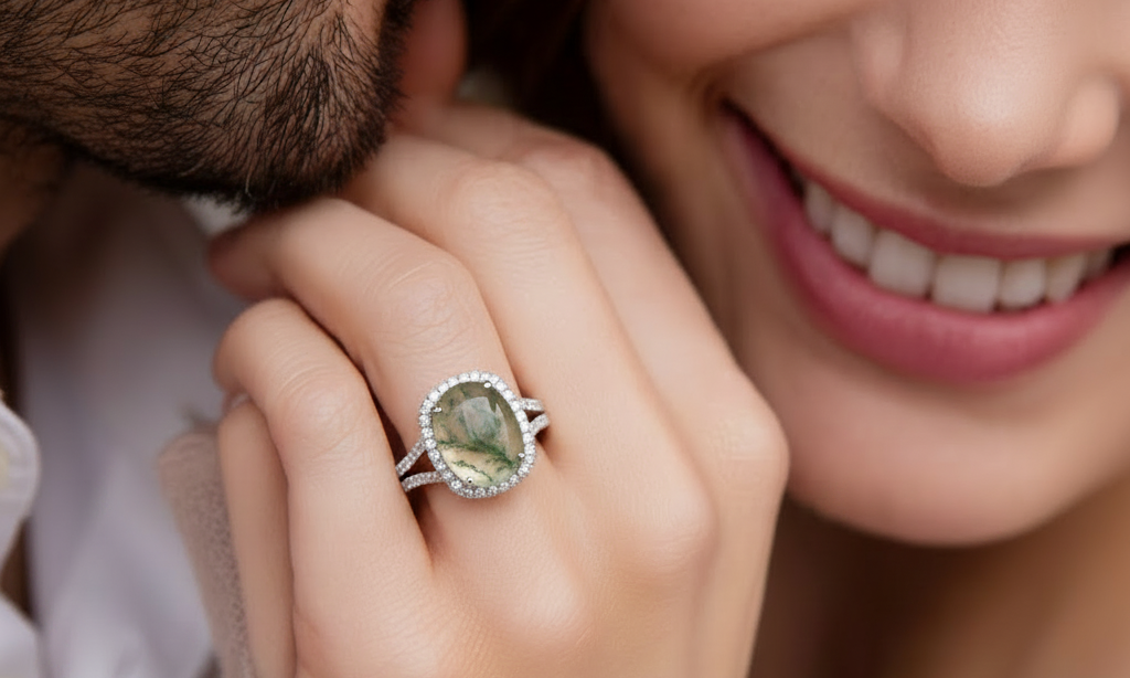 🌿 Spring Awakening: Moss Agate Jewelry by Black Diamonds New York