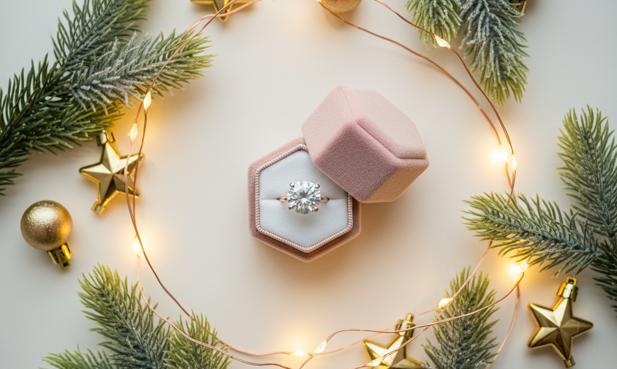 On the First Day of Christmas, Black Diamonds Gave to Me… A Love Story Set in Stone