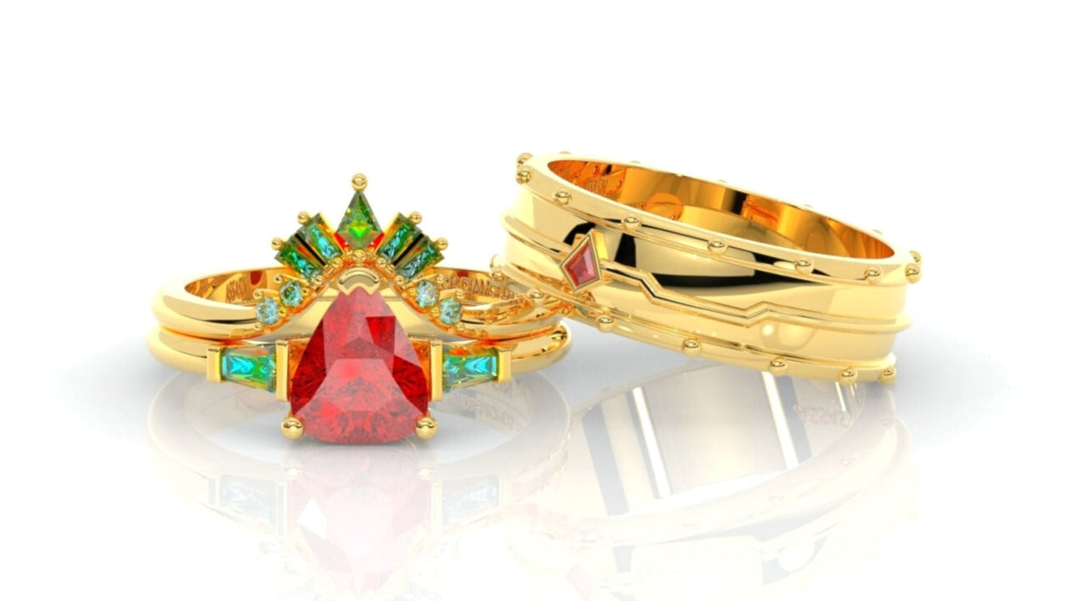 Unusual Engagement Rings: Video Game Inspired Jewelry