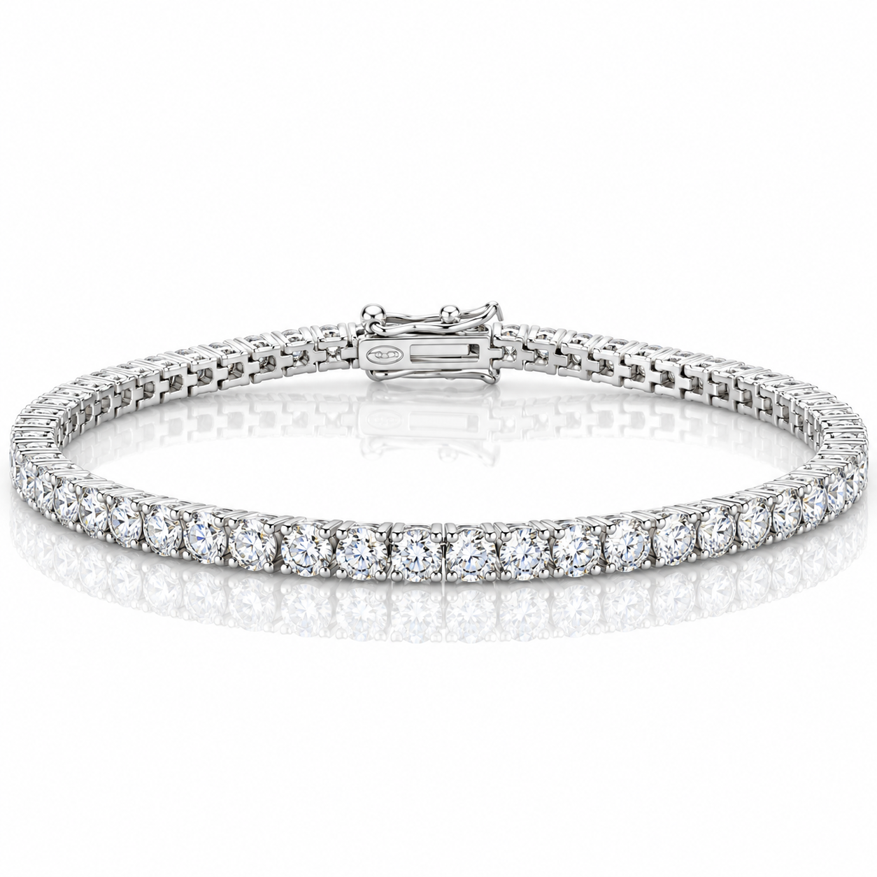 0.5 Ct Round Cut Diamond Option Tennis Bracelet-Black Diamonds New York