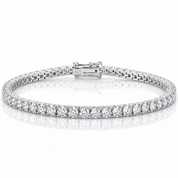 0.5 Ct Round Cut Diamond Option Tennis Bracelet-Black Diamonds New York