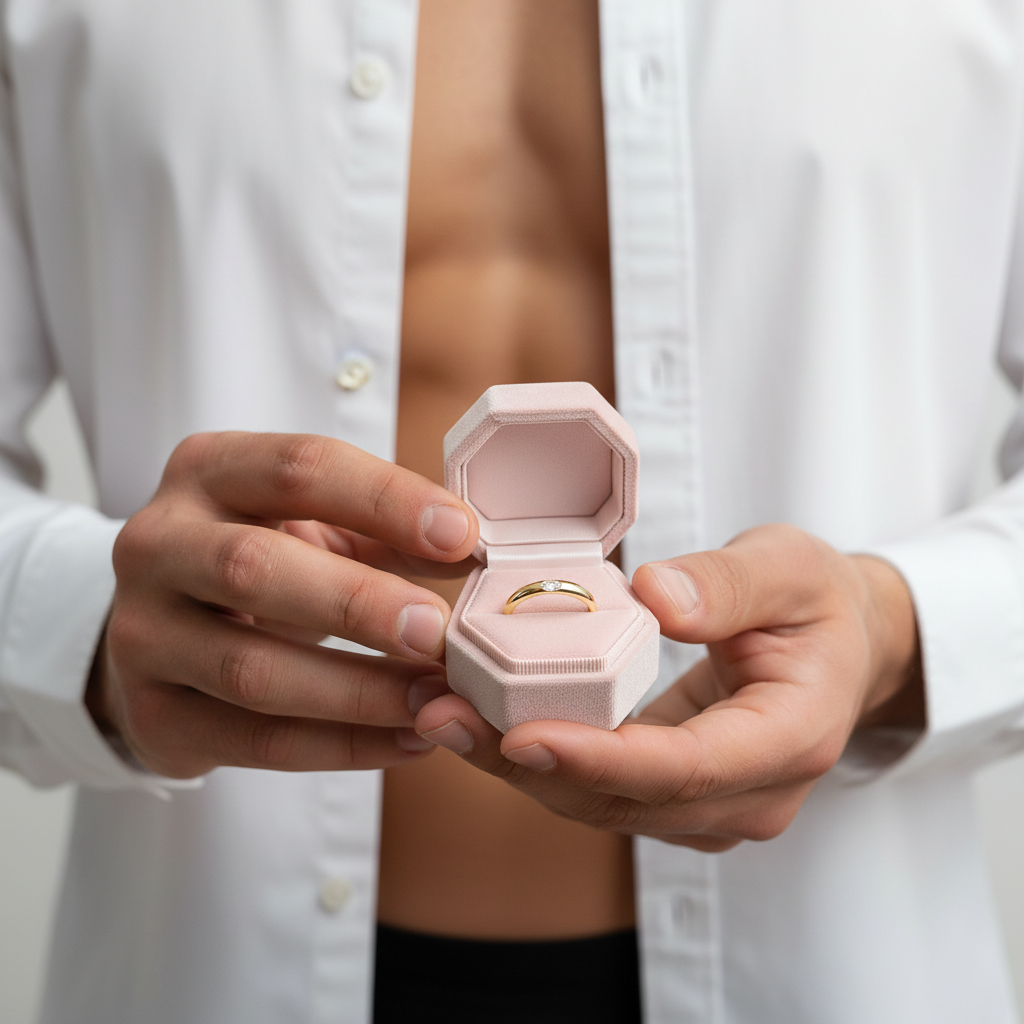 0.1 Ct Oval Cut Diamond Unisex Wedding Band-Black Diamonds New York