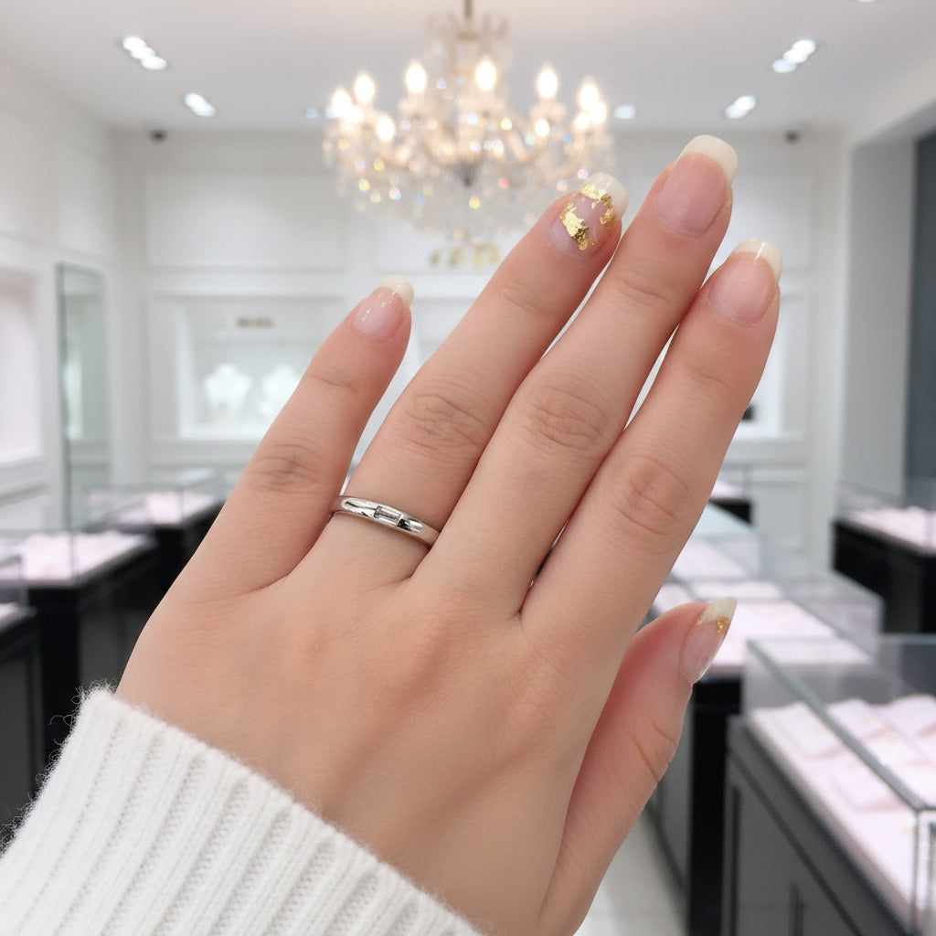 0.2 Ct Emerald Cut Diamond Option Wedding Band-Black Diamonds New York