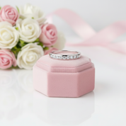 0.27ct Diamond Wedding Band-Black Diamonds New York