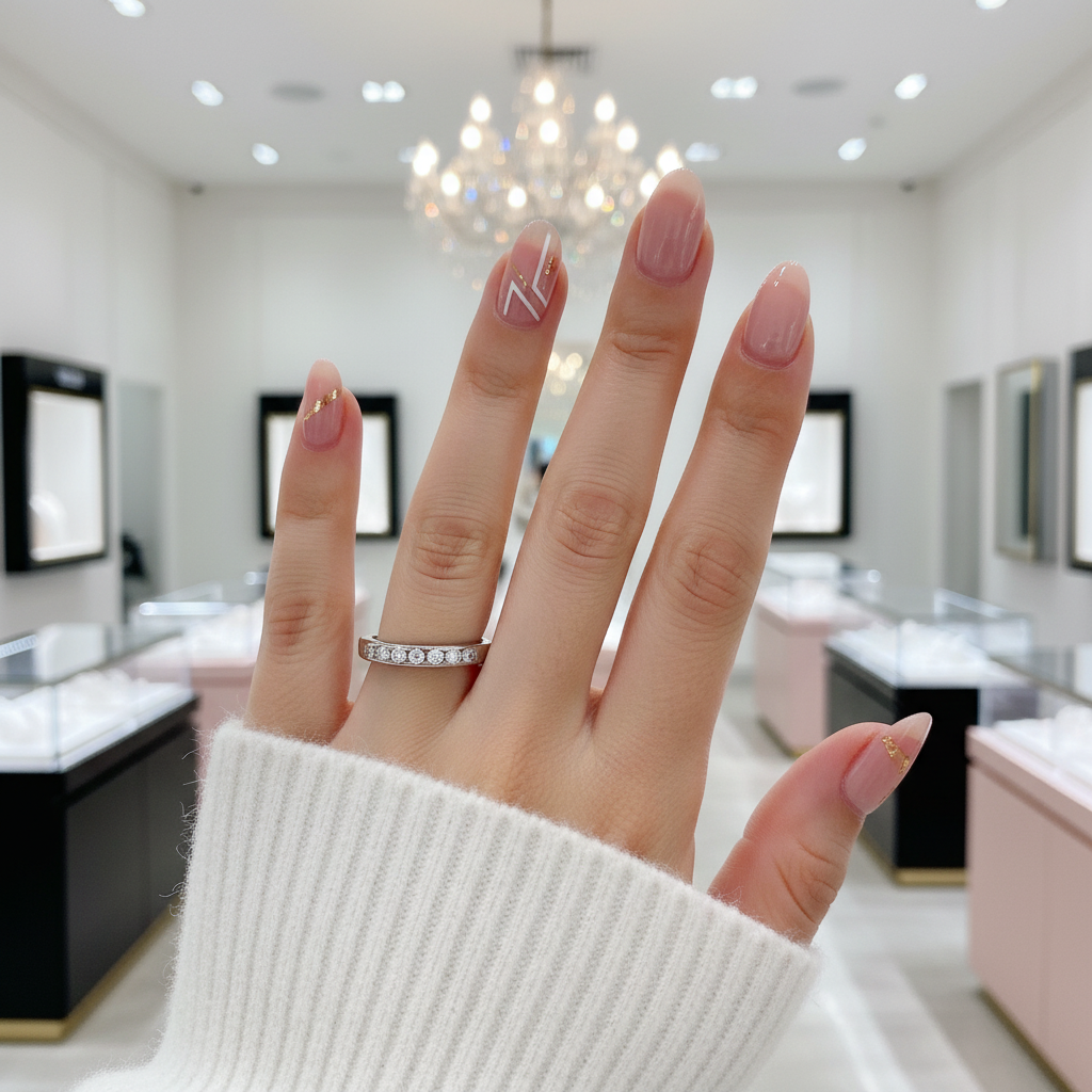 0.27ct Diamond Wedding Band-Black Diamonds New York