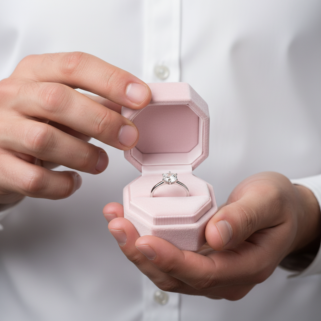 0.5-3ct Classic Diamond Solitaire Wedding Ring-Black Diamonds New York