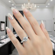 0.5 ct 5mm Diamond Antique Style Ring-Black Diamonds New York