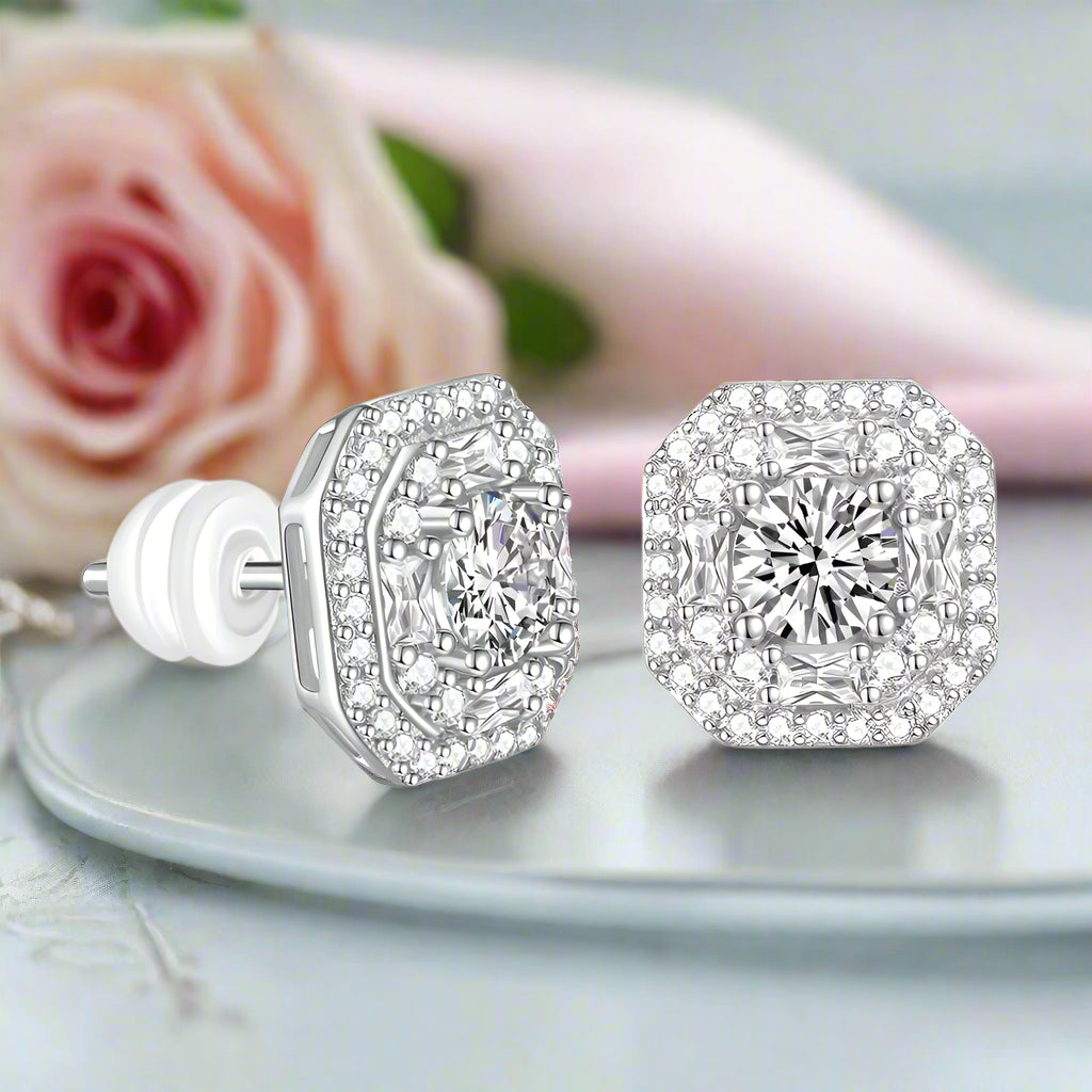 0.5 Ct Round Cut Diamond Stud Earrings-Black Diamonds New York