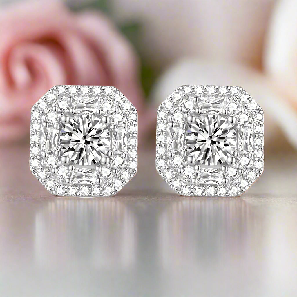 0.5 Ct Round Cut Diamond Stud Earrings-Black Diamonds New York