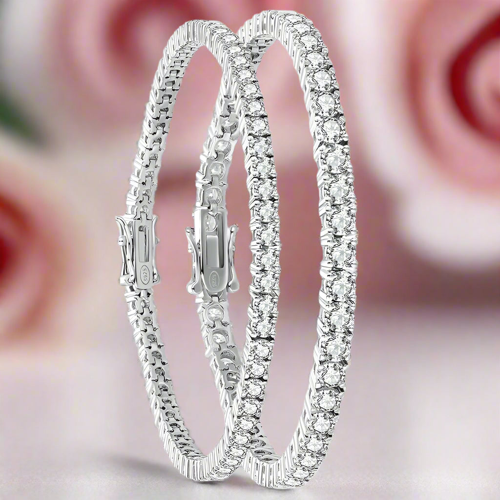 0.5 Ct Round Cut Diamond Tennis Bracelet-Black Diamonds New York