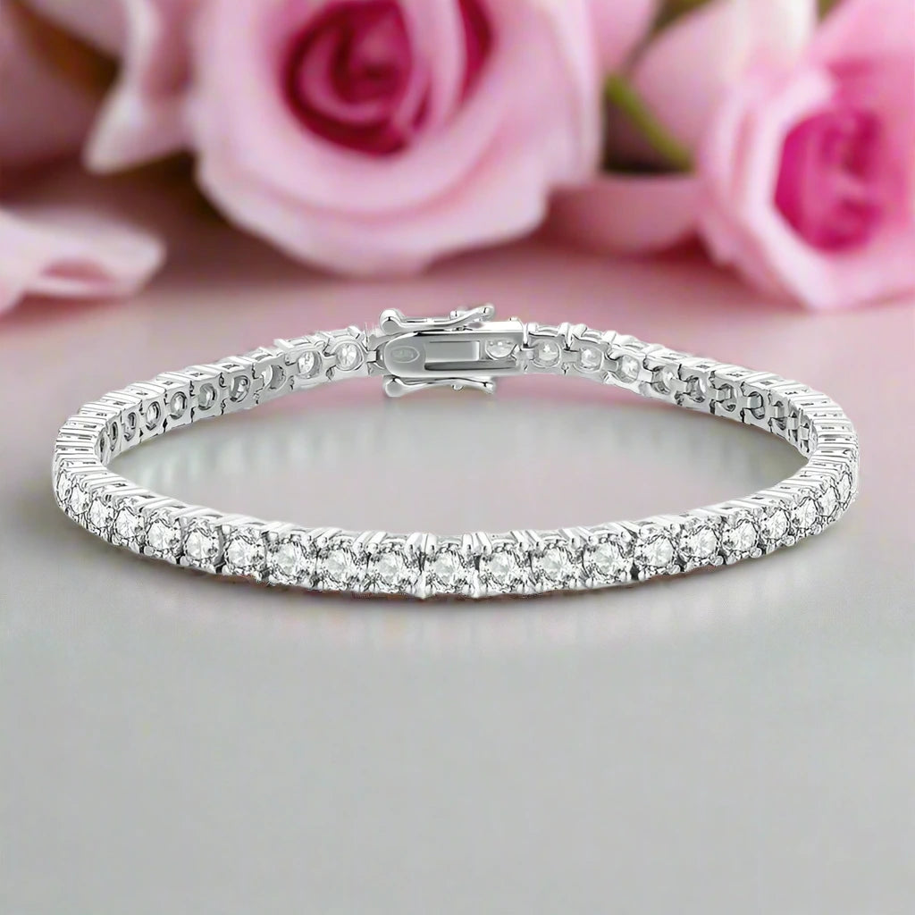 0.5 Ct Round Cut Diamond Tennis Bracelet-Black Diamonds New York