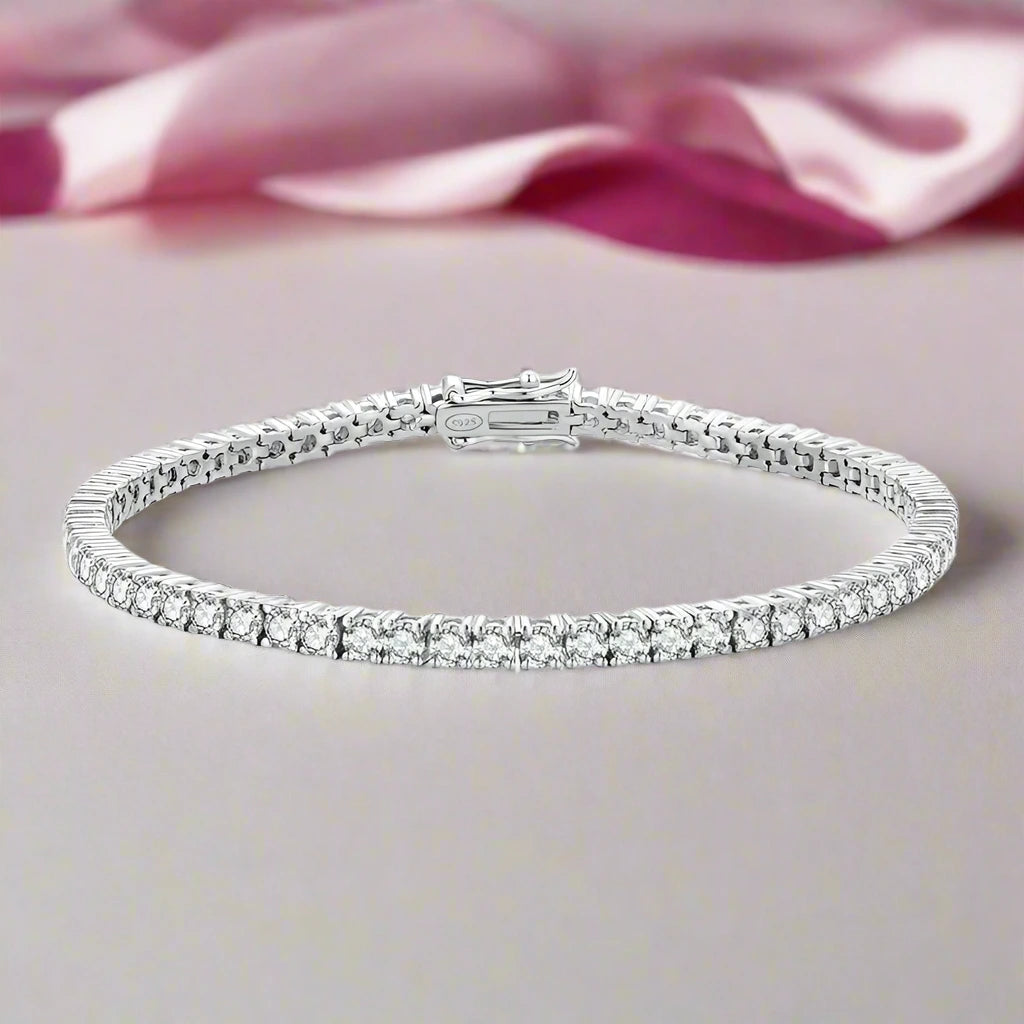 0.5 Ct Round Cut Diamond Tennis Bracelet-Black Diamonds New York