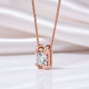 0.5 Ct Round Diamond Option Box Chain Necklace-Black Diamonds New York