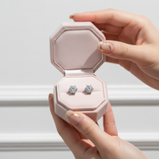 1.0 Ct Round Diamond Option Stud Earrings-Black Diamonds New York