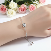 0.5 Ct Diamond Adjustable Bracelet-Black Diamonds New York