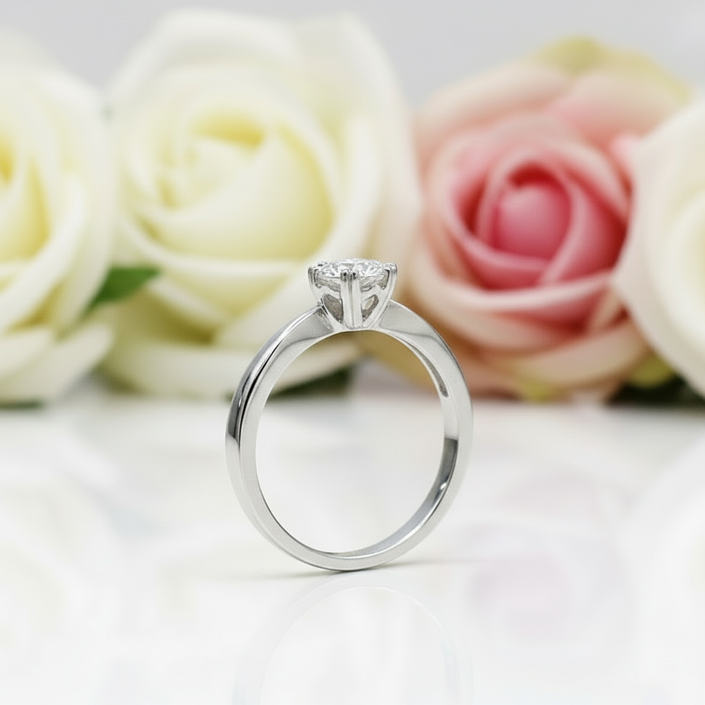 0.5 Ct Snowflake Diamond Ring-Black Diamonds New York