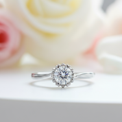 0.5 Ct Snowflake Diamond Ring-Black Diamonds New York