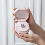 0.69ct Diamond Bridal Pendant Necklace-Black Diamonds New York