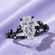 Hell and Back Ring - Limited Coffin Cut Diamond Option Engagement Ring-Black Diamonds New York