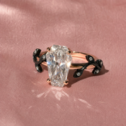 Hell and Back Ring - Limited Coffin Cut Diamond Option Engagement Ring-Black Diamonds New York