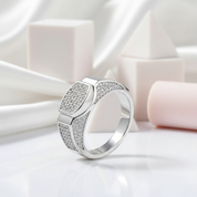 0.9 Ctw Round Diamond Wedding Band-Black Diamonds New York