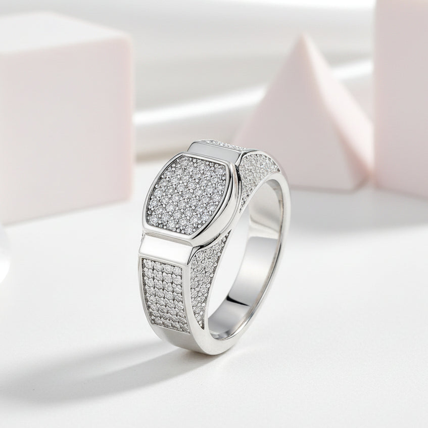 0.9 Ctw Round Diamond Wedding Band-Black Diamonds New York