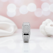 0.9 Ctw Round Diamond Option Wedding Band-Black Diamonds New York