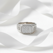 0.9 Ctw Round Diamond Option Wedding Band-Black Diamonds New York