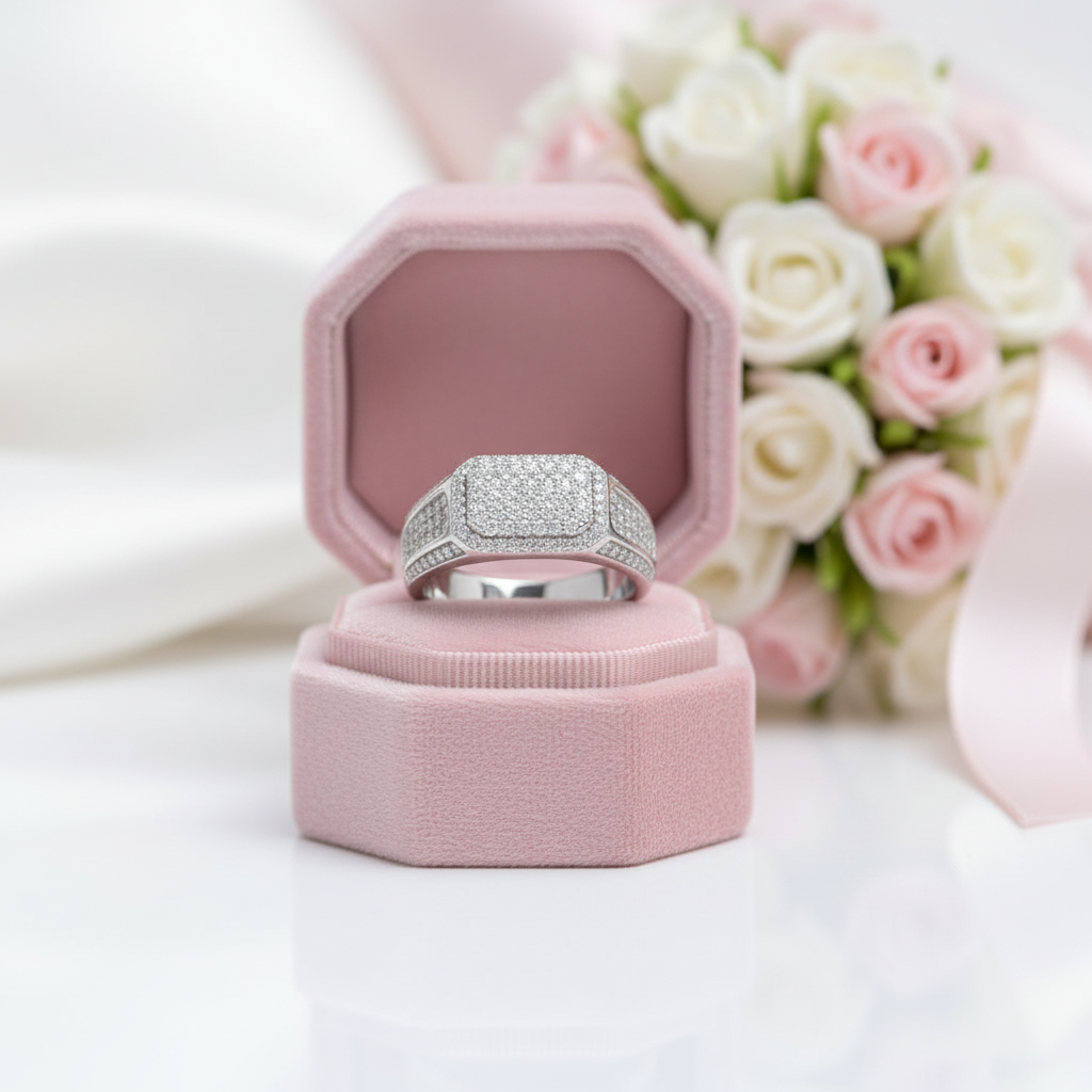 0.9 Ctw Round Diamond Option Wedding Band-Black Diamonds New York