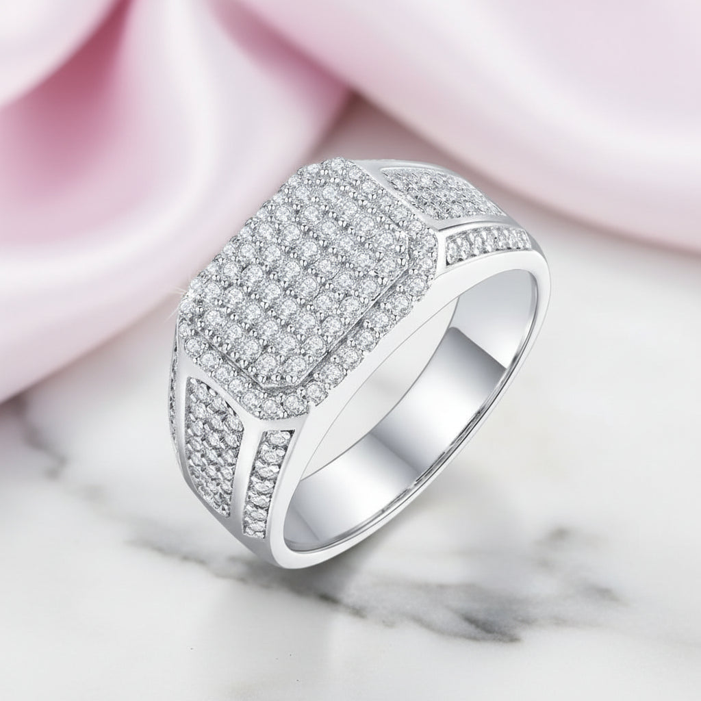 0.9 Ctw Round Diamond Option Wedding Band-Black Diamonds New York