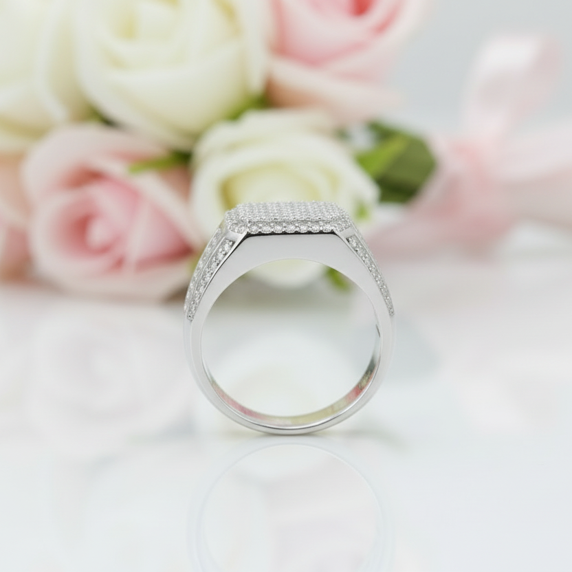 0.9 Ctw Round Diamond Option Wedding Band-Black Diamonds New York