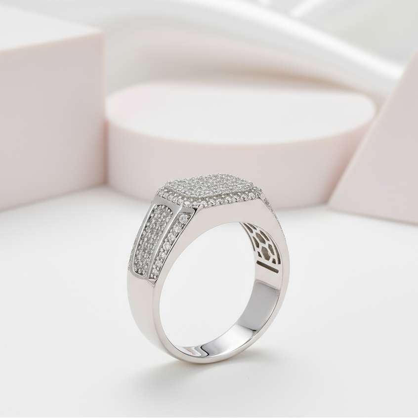 0.9 Ctw Round Diamond Wedding Band-Black Diamonds New York