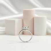 2.0 Ct D Color Diamond Crown Engagement Ring-Black Diamonds New York