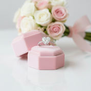 3ct Heart Cut Diamond Option Forever Love Engagement Ring-Black Diamonds New York