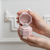 1.0 Ct Round Diamond Option Goddess of Luck Engagement Ring-Black Diamonds New York