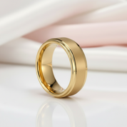 Tungsten Carbide Wedding Ring Set For Couples-Black Diamonds New York