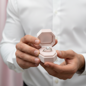 1.0 ct Round Diamond Criss Cross Engagement Ring-Black Diamonds New York