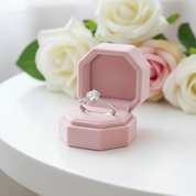 1.0ct Round Cut Diamond Solitaire Engagement Ring-Black Diamonds New York