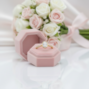 1.12 Ct Oval Cut Diamond Option Bezel Setting Engagement Ring-Black Diamonds New York