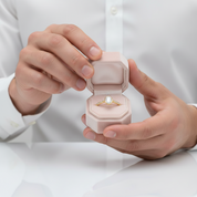 1.12 Ct Oval Cut Diamond Option Bezel Setting Engagement Ring-Black Diamonds New York