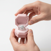 1.0 Ct Round Cut Diamond Option Halo Engagement Rings Set-Black Diamonds New York