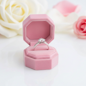 1.0 ct Round Diamond Engagement Ring-Black Diamonds New York