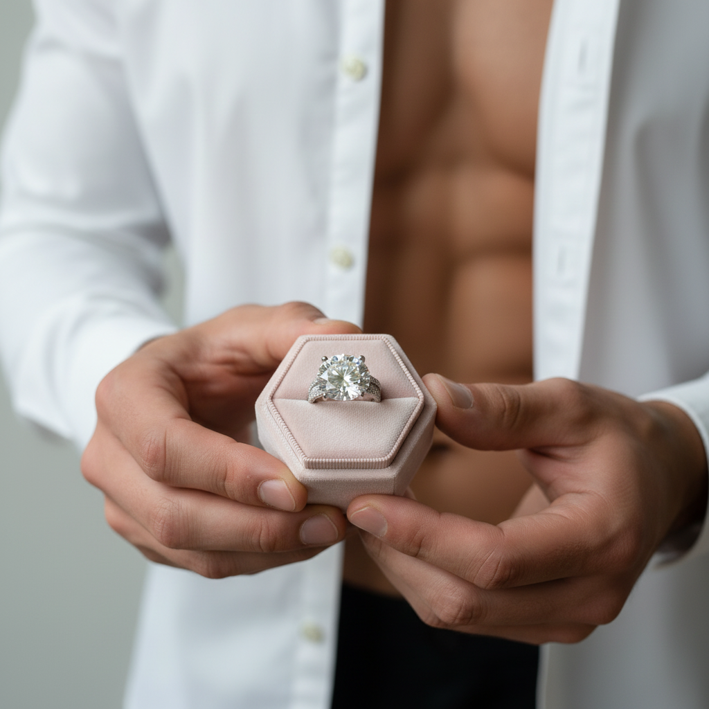 10.0 Ct Round Cut Diamond Engagement Ring-Black Diamonds New York