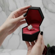 Against All Odds- Heart Shape Diamond Option Gothic Engagement Ring-Black Diamonds New York